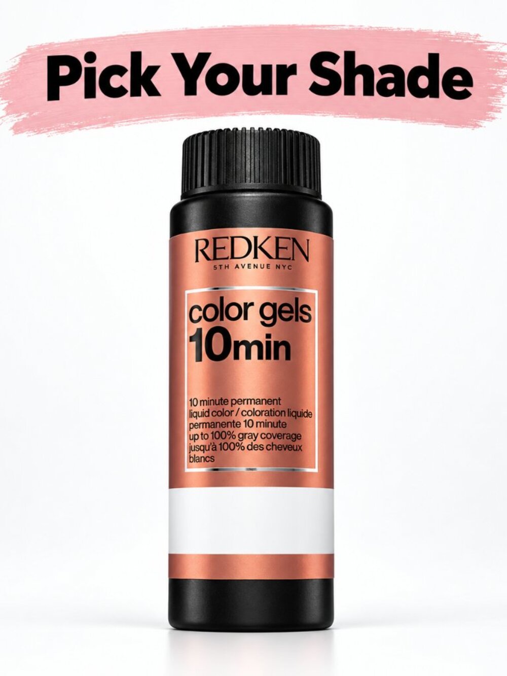Redken Color Gels 10 Minute Permanent Liquid Hair Color 2 oz – Pick Your Shade